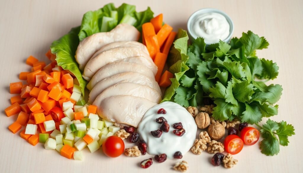 Healthy chicken salad ingredients Healthy chicken salad ingredients