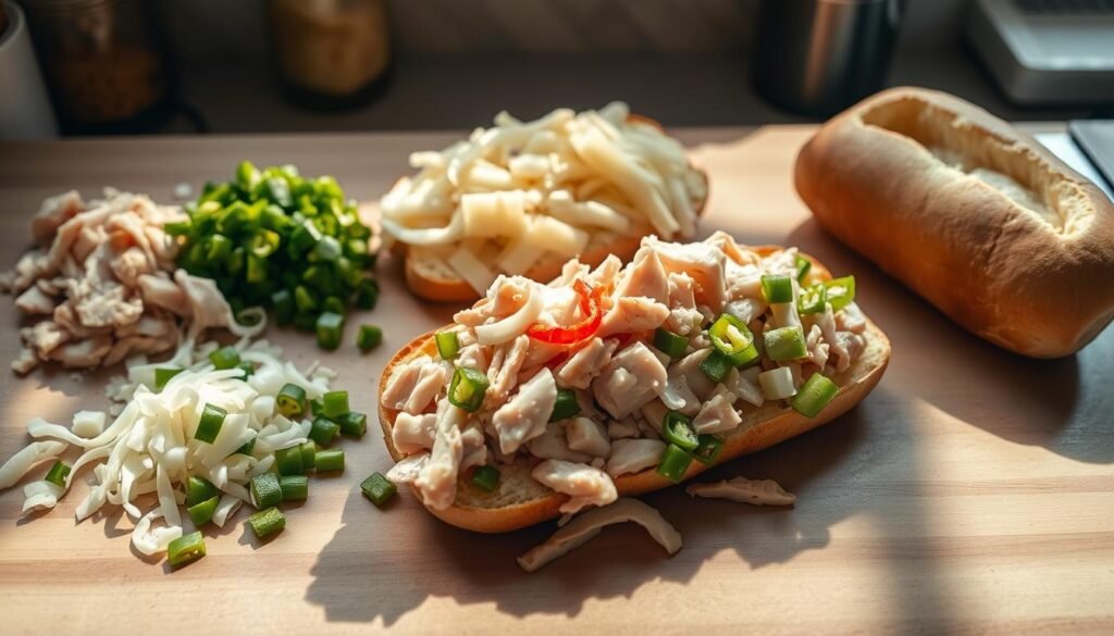 Homemade Chicken Philly Steak Preparation Homemade Chicken Philly Steak Preparation